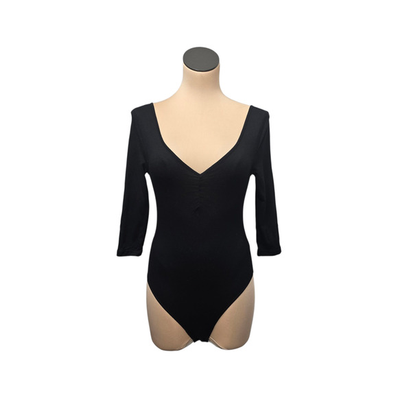 Maje Black Bodysuit S - Picture 1 of 9